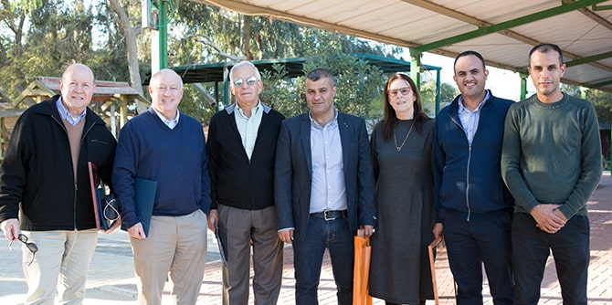 Mandel Foundation Leadership Visits the Negev