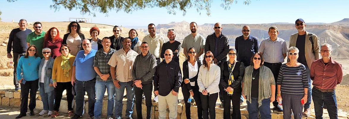 Fellows of the Mandel Program for Senior Executive Leadership in the Negev
